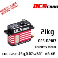 OCServo OCS-D2107 8.4V21kg.cm 0.07S/60° Digital Mid Servo High Vottage High Torque Coreless servo
