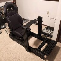Factory Direct Sale Simulador Formula 1 40120 Sim Rig Sumulator Set Cockpit Sim Racing Aluminum Sim Racing Rig Racing Seat
