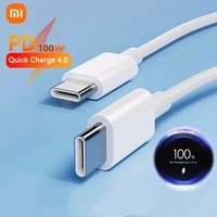 Original Xiaomi PD100W USB C-to-USB C-Type Cable for Huawei, Samsung, Xiaomi, MacBook, iPad - Fast Charging Data Cable C-to-C