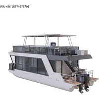 Floating Houseboat Water Restaurant Fishing Boat Yacht Luxury Boat Passenger Yacht