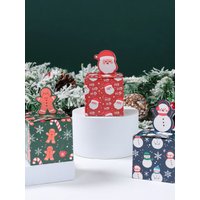 24pcs Christmas Candy Boxes Merry Christmas Decoration for Home 2025 Cristmas Xmas Ornament Navidad Natal New Year Gift 2026