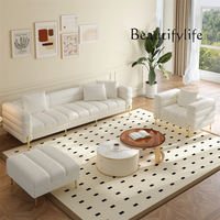 SS Living Room Sofa Couch Sets Upholstered Boucle Sectional Couch Sofas Chair With Ottoman For Apartment Living Room