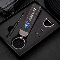 Key Ring Car Emblem Badge Keychain Styling For Subaru XV BRZ Outback Mpreza WRX Smart Forester Crosstrek Legacy Levorg Impreza