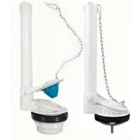 1PCS Toilet Chain Drainage Flush Valves Seal Water Stop Valve Flap Cover Closestool Tank Replacement Fittings Bathroom Fixture