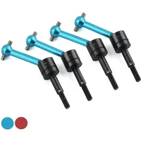 4pcs Metal Universal Drive Shaft Driveshaft CVD 53792 for Tamiya TT01 TT02 TT01D TT01E TA04 1/10 RC Car Upgrades Parts