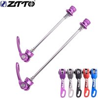 Quickly ZTTO Quick Release Skewer 100mm 135mm Aluminium Alloy Bicycle Axles Skewer Front & Rear Wheel Road Bicycle Accessory MTB