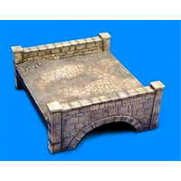 1/35 resin soldier model GK - Village Stone Bridge - Unassembled and unpainted DIY kit - 601