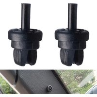 2x Parcel Shelf String Hanger Clips Black For Clio Megane Scenic Mk1 Mk2 MK3 MK4 For Modus R21 R25 Twingo MK2