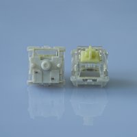 GATERON Jupiter Brown Switch Tactile 55gf Jupiter Banana 59gf RGB LED 5 Pin Factory Pre-lubed Switches For Mechanical Keyboard