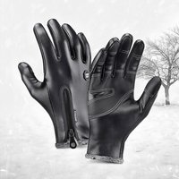 AliExpress NONE Autumn Winter Cycling Gloves Fluff Warm Waterproof Nonslip Touch Screen Skiing Running Riding Motorbike Gloves Men