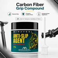 Carbon Fiber Anti Slip Paste with Brush Bike Grip Compound for Seatpost Handlebar Stem Frame Protection