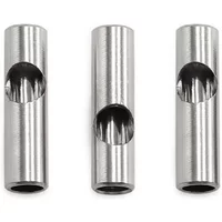 1pcs 3pcs 2.3mm to 3.175mm Motor Conversion Stainless Steel Gear Adapter for Hobbywing Quicrun Fusion Mini16 30a 3000kv Motor