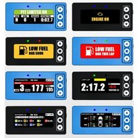 PC USB Simulation Game Racing Timer Sim Racing Dash Display Timer