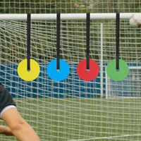 4Pcs Football Goal Target Baseball Trainer Equipment for Outdoor Sports Lacrosse Beginners Enthusiasts Hockey