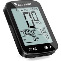 AliExpress West Biking WEST BIKING GPS Bike Computer Wireless Stopwatch IPX7 Waterproof Cycling Odometer Type-C Charge Speedometer Bicycle Accessories