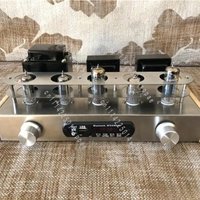 Zestaw do samodzielnego montażu lampowego wzmacniacza mocy DIY Xiaowu z lampami 6P1