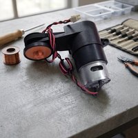 Silnik szczotki rolkowej zamiennego do ILIFE W90 Pro, mocna część czyszcząca do robota odkurzającego na mokro i sucho, akcesoria.