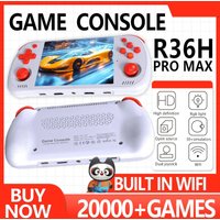 FUNKIDDY New R36H PRO MAX Handheld Game Console 4.2" IPS Screen Gaming Console Linux RK3326 Open Source ArKOS 2.0 15000+ Games