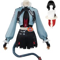 ZZZ Zenless Zone Zero Jane Doe Adult Cosplay Costume Carnival Anime Wigs Uniform Halloween Party Masquerade Women's Game Costume