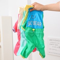 Breathable Dog Jumpsuit Lightweight Outdoor Pet Clothes Full Body Romper Spring Summer Puppy Onesie Coat for Small Medium Large