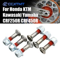 Motorcycle 6 Pcs M8*25mm Stainless Steel Rear Sprocket Bolt Screw For Honda KTM Kawasaki Yamaha MT09 SP MT07 MT03 MT125 MT25 7GT