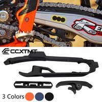 Motorcycle Swingarm Chain Slider Kit Chain Guide Brake Hose Clamp For KTM SXF250 XSF450 Factory Edition SXF350 450SMR 690ENDURO