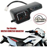 For Honda XR250 CRM250 BAJA250 Motorcycle Kilometer Digital Tachometer Assembly Instrument XR CRM 250 Speedometer Display Gauge