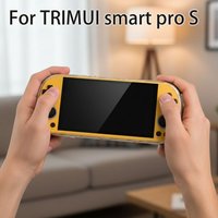 TPU Soft Protective Case for TRIMUI Smart Pro S - Clear Cover with Shockproof Grip
