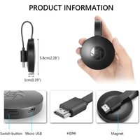 Portable Miracast Dongle Compatible For ios Android Screen 1080P G2 Wireless WiFi Same Screen hdmi Projector For Display Anycast