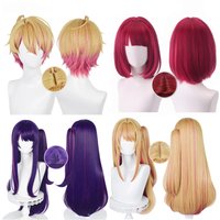 Oshi no Ko Cosplay Wig Hoshino Ai Hoshino Ruby Hoshino Akuamarin Arima Kana Cosplay Wig Heat Resistant Hair Anime Wigs