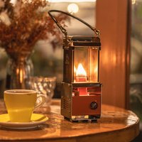 Outdoor Camping Oil Lamp Handheld Lamp Atmosphere Fire Viewing Stove Portable Camping Light