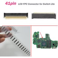 2/5/10pcs LCD Display Screen FPC Connector Plug Socket 41pin for Nintendo Switch Lite Game Console Replacement Parts
