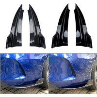 Car Rear Bumper Canard Lip Splitter Side Vent Kit For Mercedes Benz C-Class W205 Coupe C205 2015 2016 2017 2018 2019 2020 2021
