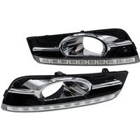 2 teile/satz LED-Drl für Chevrolet Cruze 2010-2013 Tagfahrlicht im Nebels chein werfer Loch Form weiß LED-Tageslicht mit Blinker