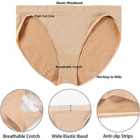 Pro Dance Ballet Briefs For Women Breathable Sweat Absorption Seamless Gymnastics Underpants Dancer Bottoms Ballet Underwear