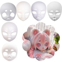 Kawaii 3D Cosplay Kigurumi Base Beast Skull Mask DIY Animal Fursuit Head Base Plastic Cat Head Skull Masks Costume Prop