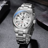 ADDIESDIVE Men's Automatic Watch 200M Waterproof Super Luminous Sapphire Glass Diving Watches For Man Stainless Steel Man Watch