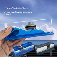 Home and car accessories, Titanic cruise interior items, car dashboard decorations, small boat creative ornaments, 2026 gifts