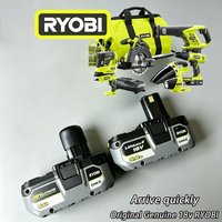 RYOBI ONE+ 18V 6.0Ah High Capacity Lithium-Ion Battery for RYOBI 18V Tools Long Runtime for Drill,Circular Saw,DIY, Professional