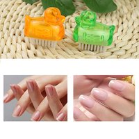 Animal Nail Brush Nail Art Manicure Pedicure Soft Remove Dust Plastic Cleaning Nail Brushes File Collar Brush Tools