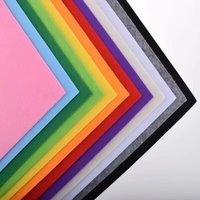 40Pcs Colorful Felt Fabric Sheet Squares Handicraft Non Woven Fabric Durable 1mm Thick Needlework Felt Fabric Sewing DIY Craft