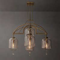 Vintage American Black Brass Chrome E14 2026 Chandelier Lighting Hanging Lamps Suspension Luminaire Lampen For Living Room
