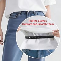 Adjustable Band Crop Tuck Tool,Invisible Tuck-in Shirt Tool – Multi-purpose Elastic Waistband For T-Shirts, Blouses & Sweaters