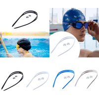 Swimming Goggles Strap, Swim Eyewear Strap with 2 Clips Replacement Silicone Strap for Men Women