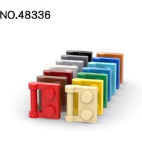 20pcs MOC Parts 48336 Plate Special 1 x 2 with Bar Handle on Side Compatible Bricks DIY Building Blocks Particle Kid Toy Gift