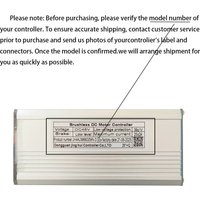 Brushless Motor Controller JH4AJ3968DZMN-D 48V 25A E-Bike Scooter Universal E-Bike Conversion Kit Bicycle Speed Controller