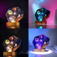 EU Hot Sale Astronaut Earth Epoxy Lamp EGO Gravity Night Light Father's Day Gift