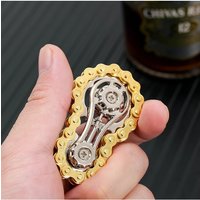 AliExpress NONE Sprockets Flywheel Fingertip Gyro Fidget Spinner Antistress Anxiety Metal Bike Chains EDC Spinner Fidget Toys For Adult Kids