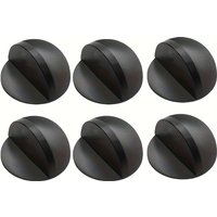6Pcs Heavy-Duty Self-Adhesive Door Stop Non-Slip Wall/Door Protection for Hard Floors And Glass Doors
