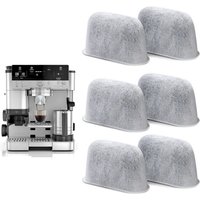 6pcs Charcoal Water Filters For NINJA Luxe Cafe ES601 ES655 ES701 Coffee Machines Charcoal Water Filters For Coffee Maker